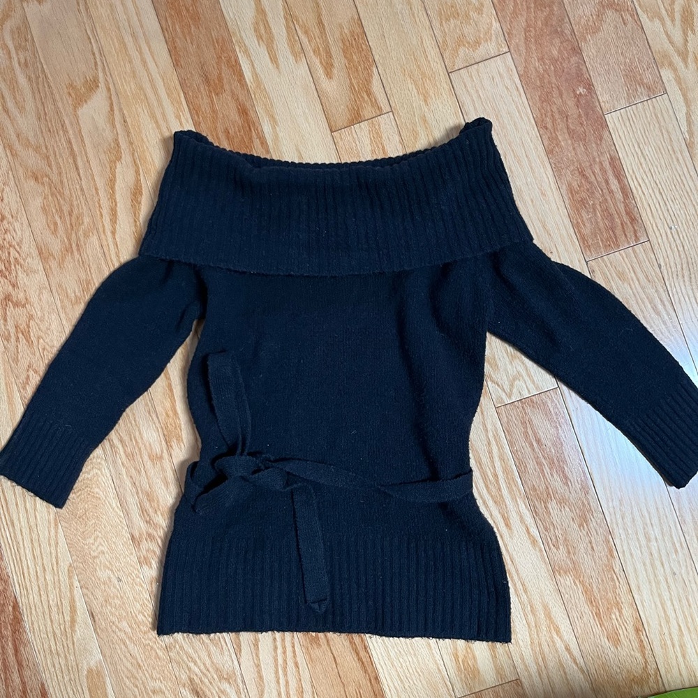 Black sweater